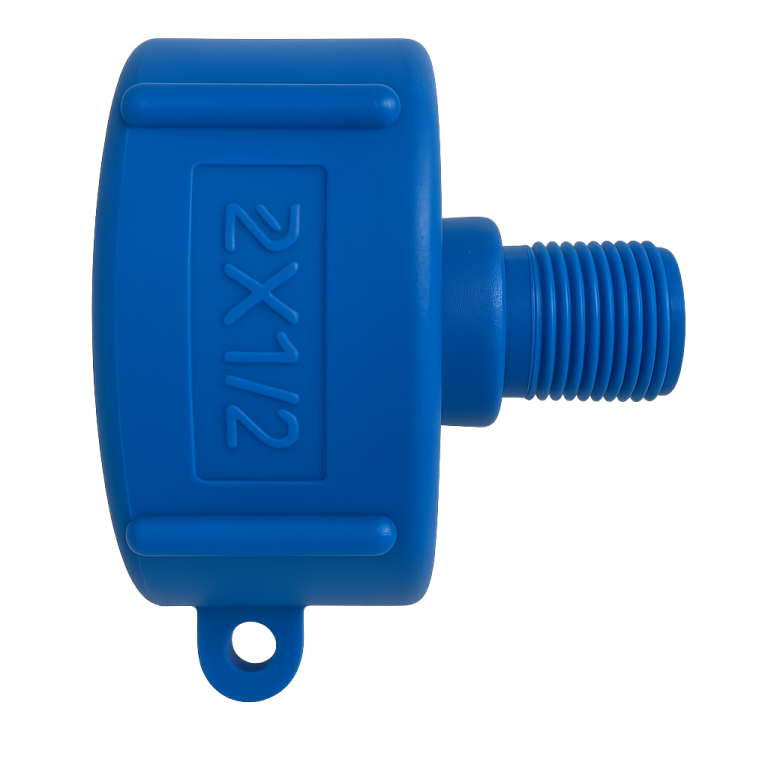 IBC Tartály Tartozék , Szűkítő Adapter , DN50 , 2″-Ról Szűkít : 1/2″-Ra