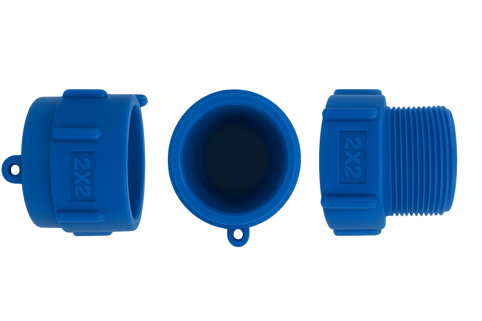 IBC Tartály Tartozék , Menet átalakító Adapter ,csatlakozó  DN50 , 2″ ritka menetről  2