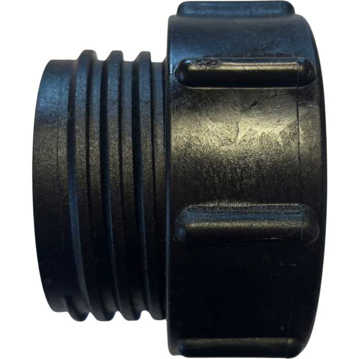 IBC tartály tartozék, DN50  2"-ról sűrűmenetről  vált normál menetes 2" -ra