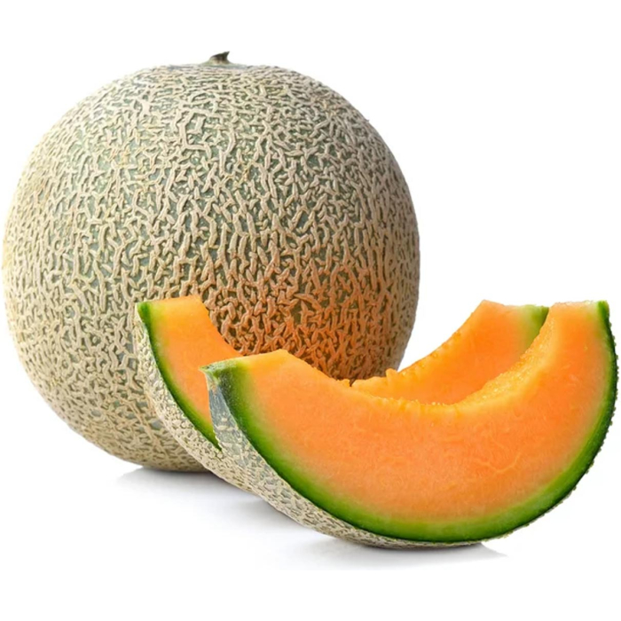 Cantaloupe Melon Fresh Organic Cut