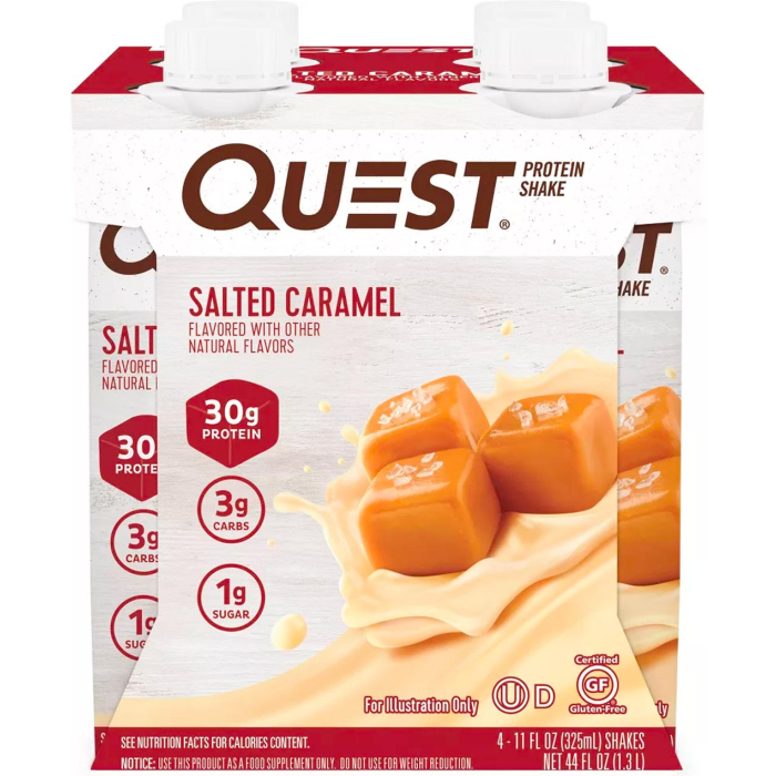 30g Protein Shake - Salted Caramel - 11 fl oz-4pk