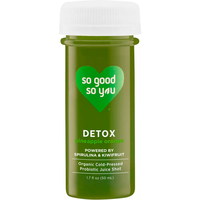 Detox Pineapple Orange Organic Probiotic Shot - 1.7 fl oz