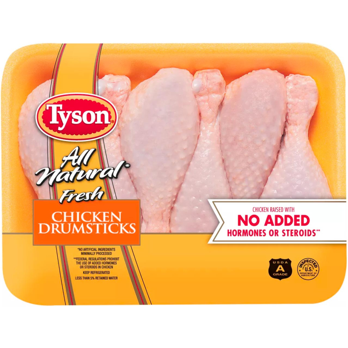 All Natural Antibiotic Free Chicken Drumsticks - 1.49-2.938 lbs - price per lb